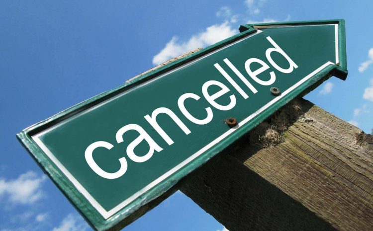 Announcement of City Tour Activities Cancellation